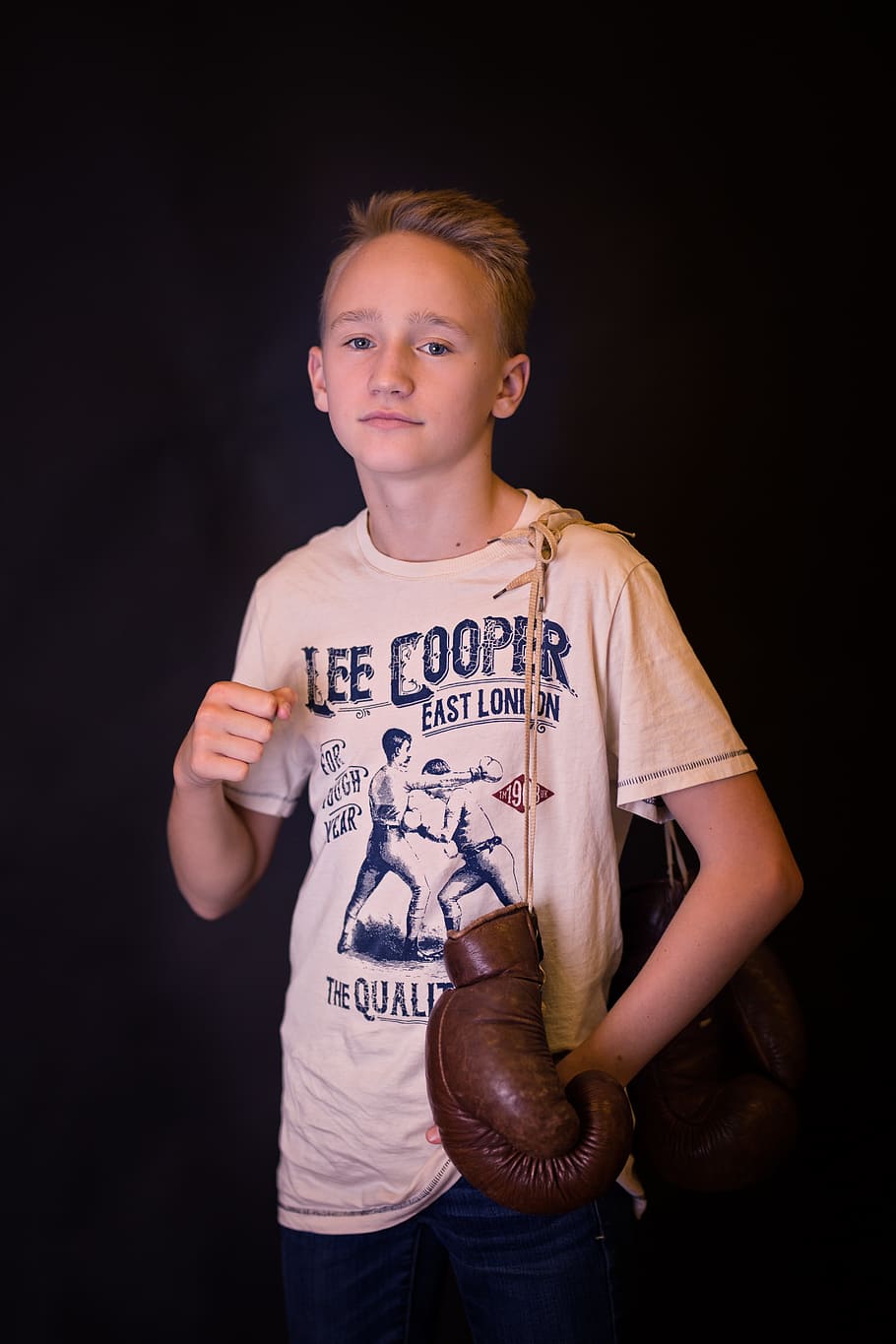 child, boy, one, box, fighter, sport, standing, boys, one person HD wallpaper
