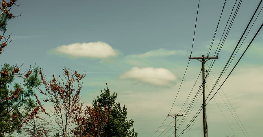 sky, nature, clouds, blue, cloudscape, scenic, natural, summer HD wallpaper