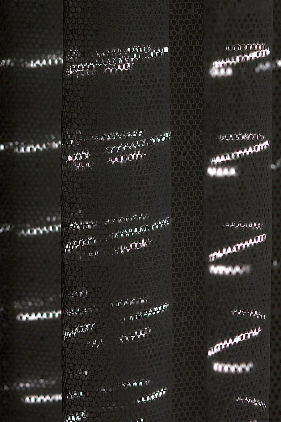 experiment, light strips, shadow, curtain, backgrounds, full frame HD wallpaper