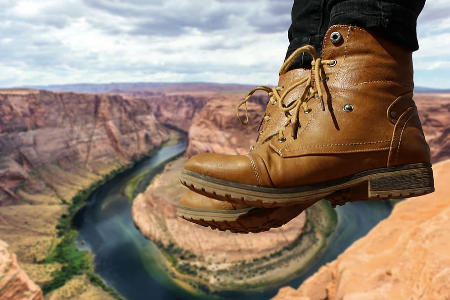 from the sky fall, height, feet, shoes, cloud - sky, transportation, HD wallpaper