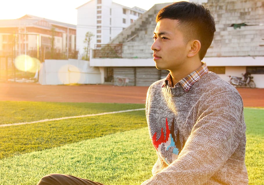 campus, student, university, backlighting, portrait, juvenile HD wallpaper