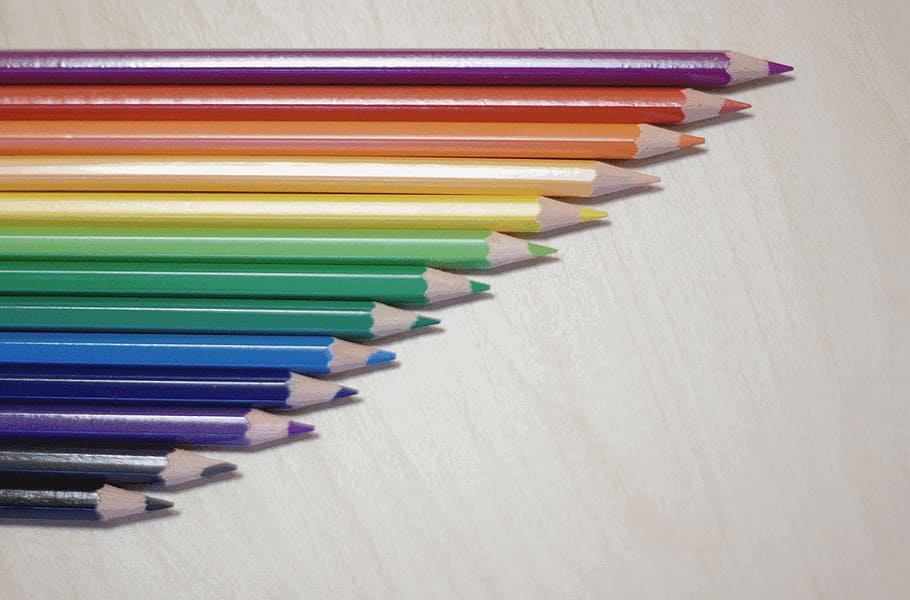 Colores, Colegio, lápices, educación, pencils, paint, school