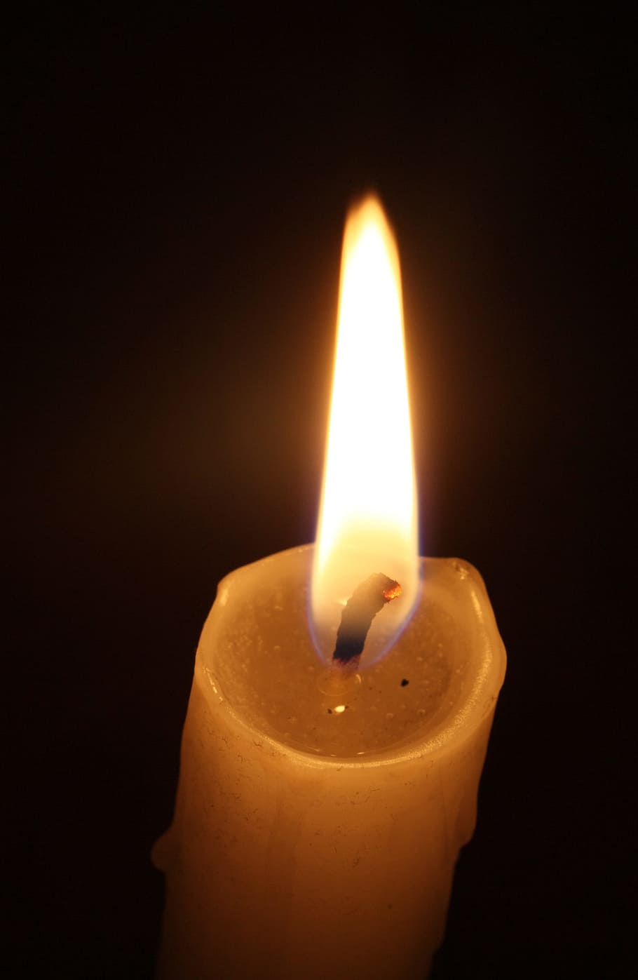 candle, fire, flame, burning, heat - temperature, indoors, fire - natural phenomenon HD wallpaper