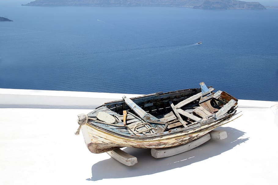 boat, water, nautical vessel, transportation, sea, nature, day HD wallpaper