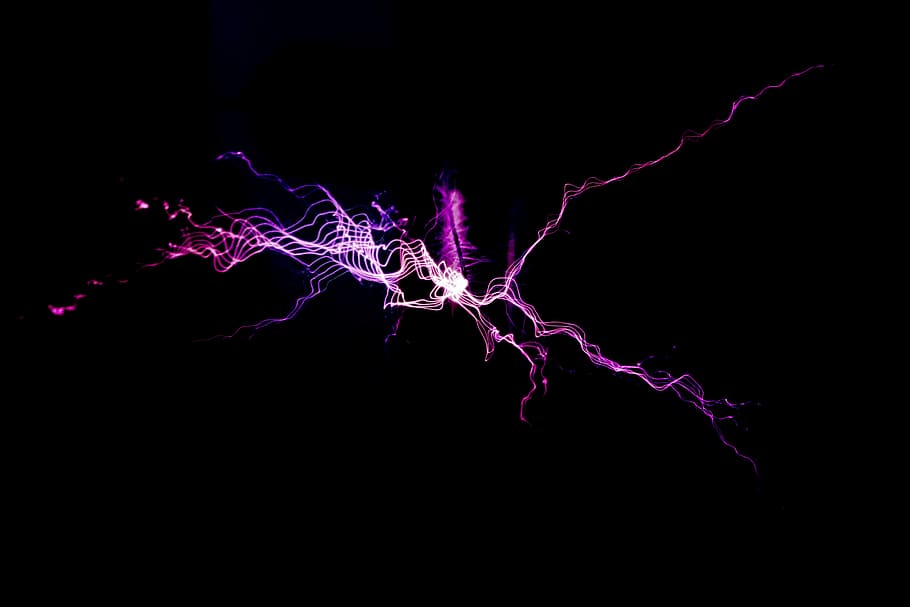 purple lights digital wallpaper, purple lighting digital wallpaper HD wallpaper