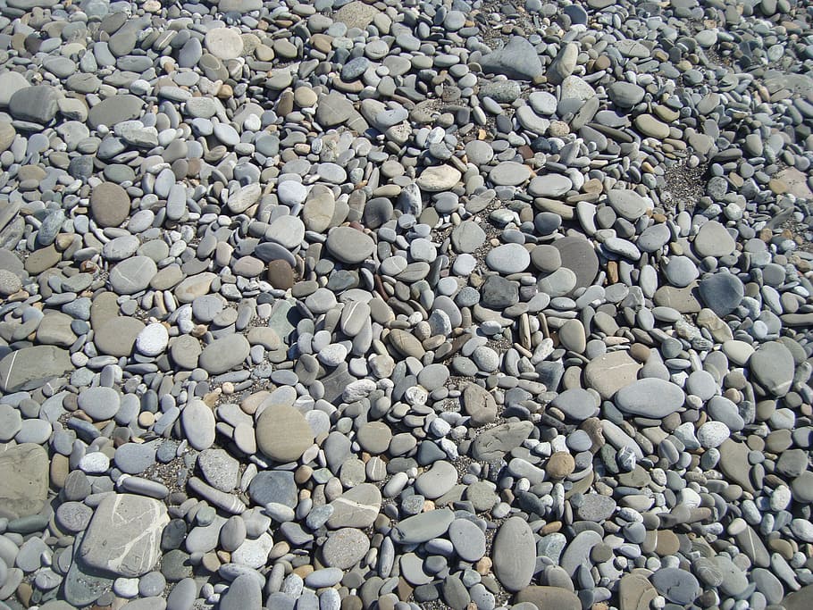 sochi, beach, stones, pebble, stone - object, backgrounds, full frame HD wallpaper