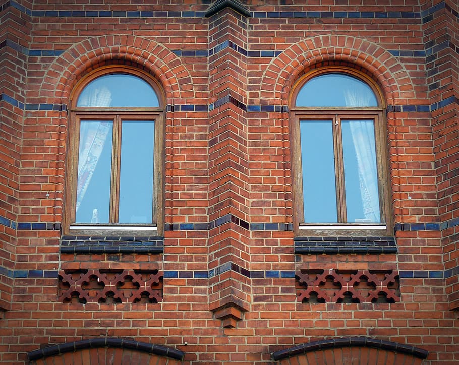 facade, window, architecture, building, home, wall, bricks HD wallpaper