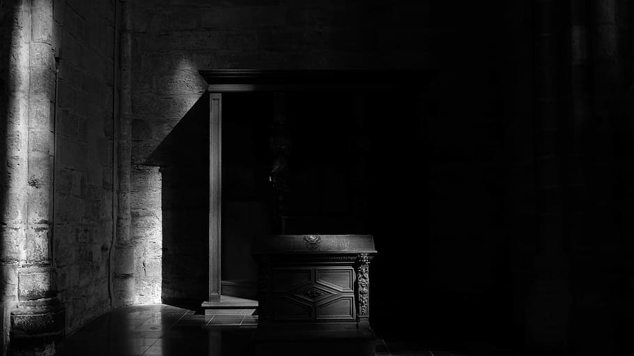 dark, night, wall, building, nichola, architecture, architectural column HD wallpaper