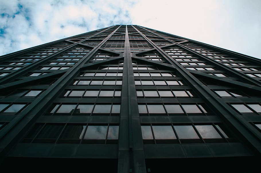Low-angle Photography of Architectural Building, architectural design HD wallpaper