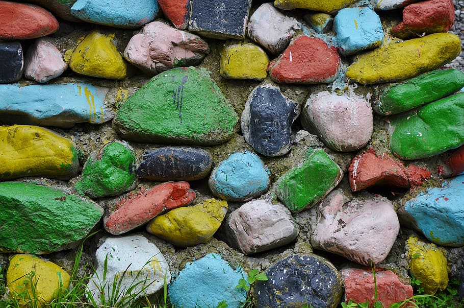 stone, wall, stone wall, building, brick, full frame, backgrounds HD wallpaper