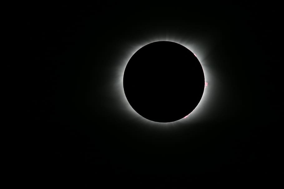 Solar Eclipse, solar eclipse photography, total eclipse, sky, HD wallpaper