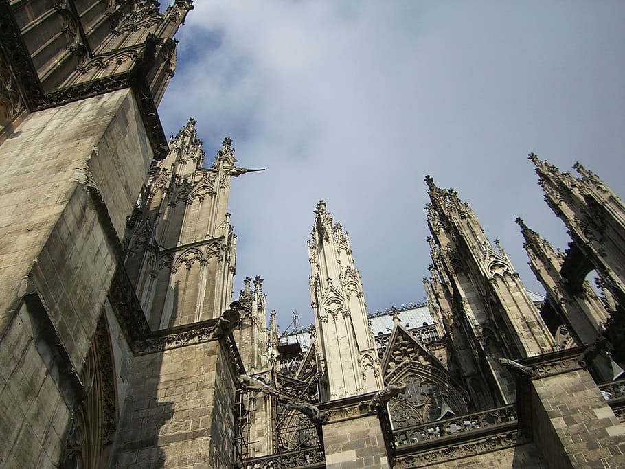 cologne, dom, facade, cologne cathedral, landmark, places of interest HD wallpaper
