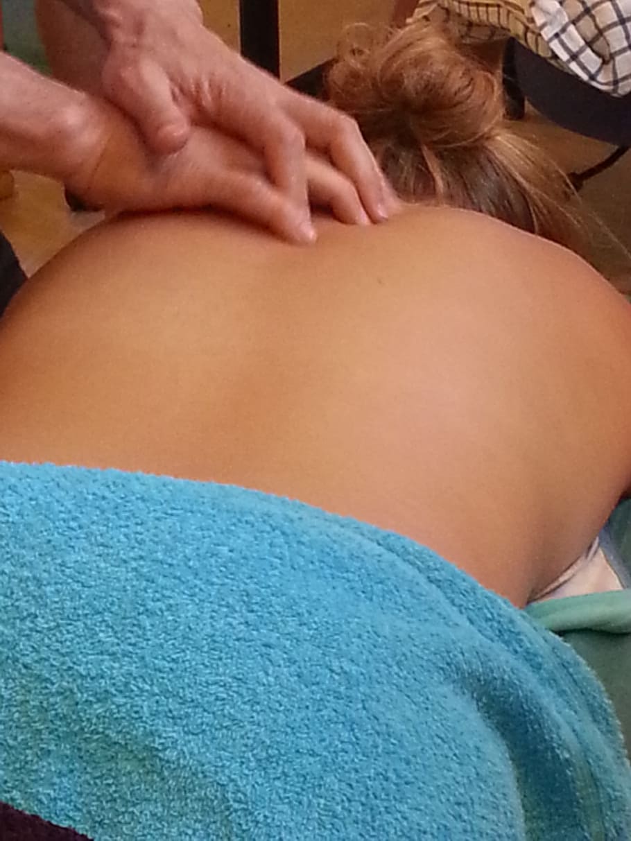 blanket on woman's back, massage, spa, treatment, health, care HD wallpaper