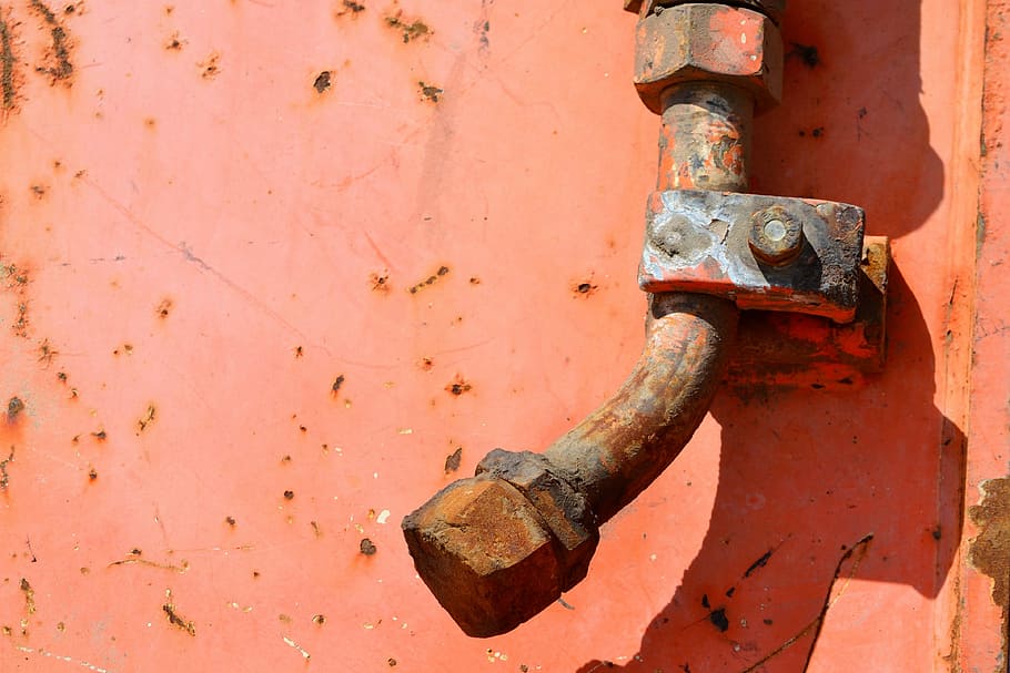 Mechanism, Excavator, Mechanical, rusty, oxide, machines, close-up HD wallpaper