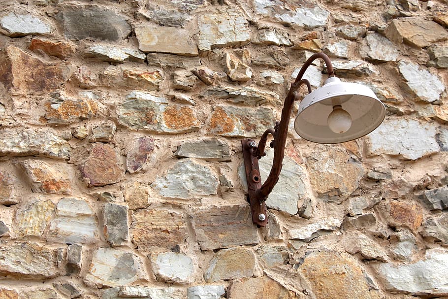 light, lamp, stone, bulb, electricity, power, lightbulb, lantern HD wallpaper
