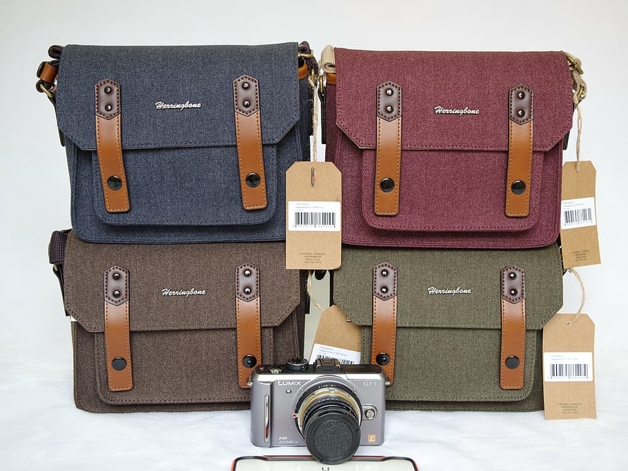 bag, camera, papas pocket, postman, fashion, male, túi herringbone HD wallpaper