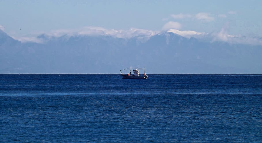 boat, sea, ocean, ship, water, marine, nautical, transport HD wallpaper