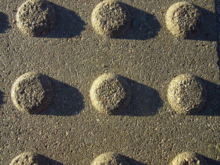 concrete, structure, regularly, side light, pattern, texture HD wallpaper