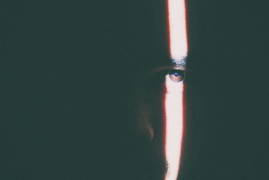 people, man, eyes, iris, face, brown, eyebrows, light, one person HD wallpaper