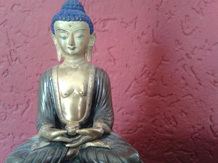 Buddha, Figure, Statue, Orient, sculpture, asia, meditation HD wallpaper