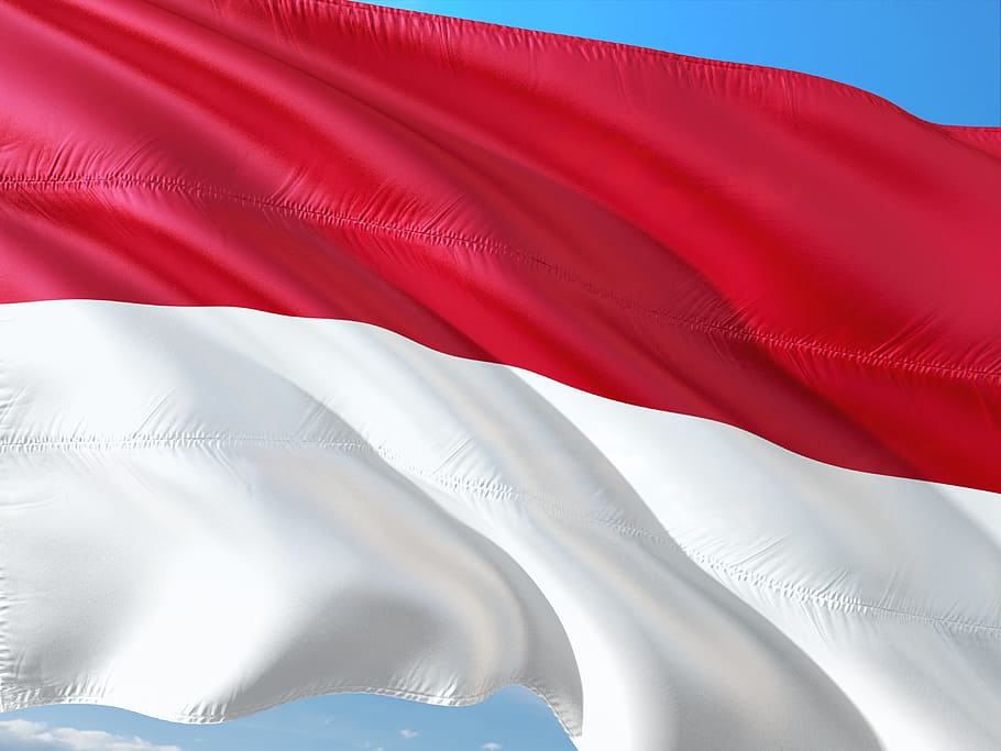 Hd Wallpaper Red And White Flag International Indonesia Wind White Color Wallpaper Flare