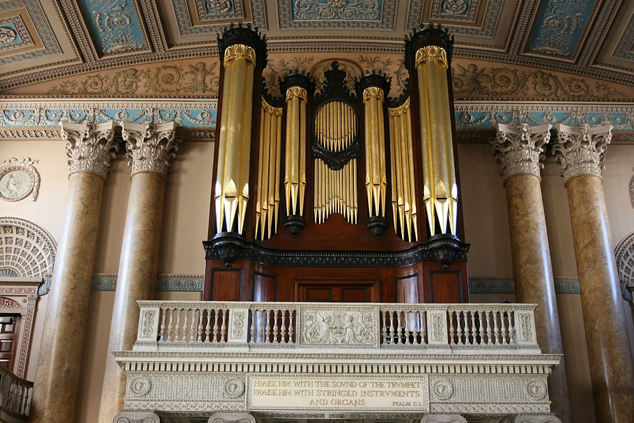 organ, pipe organ, church organ, greenwich, architecture, religion, HD wallpaper