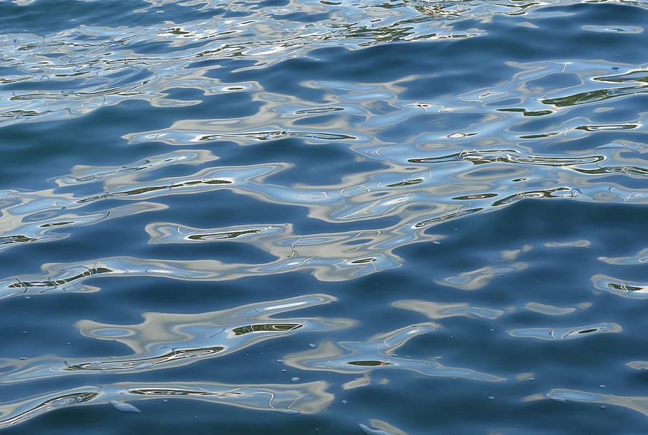 lichtspiel, water, reflection, wave, ruffled, pattern, full frame HD wallpaper