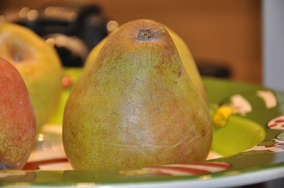 pear, pears, fr, fruit, fresh, food, organic, ripe, healthy HD wallpaper
