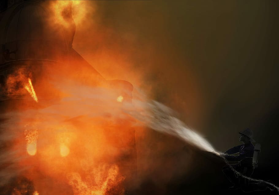 Fire, Delete, Brand, Risk, Heat, Flame, fire fighter, firefighting job HD wallpaper