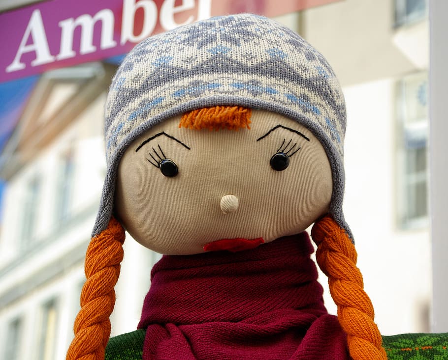 crafts, doll, bonnet, close-up, clothing, representation, art and craft HD wallpaper