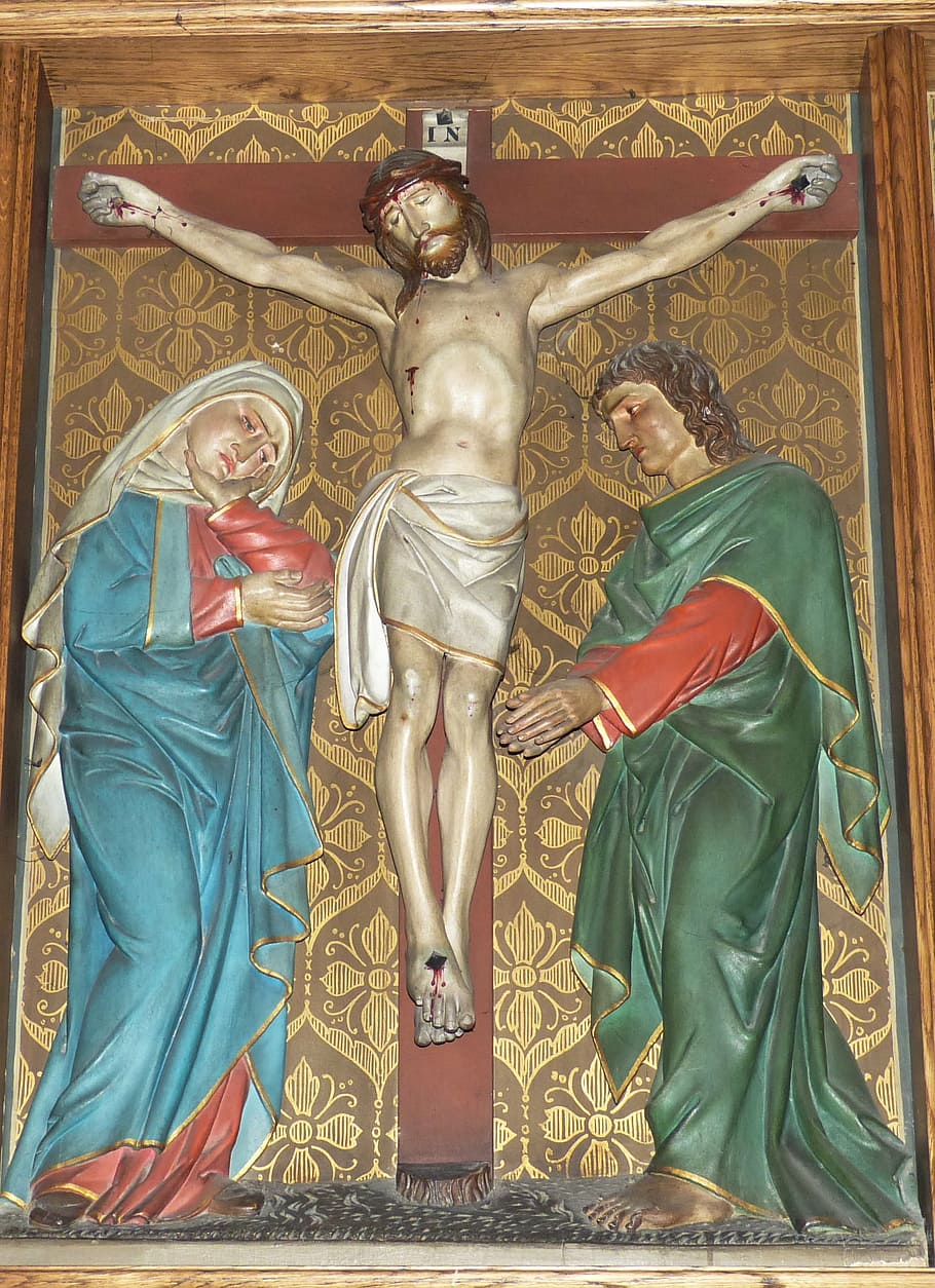 way of the cross, church, christ, crucifixion, jesus, catholic, HD wallpaper