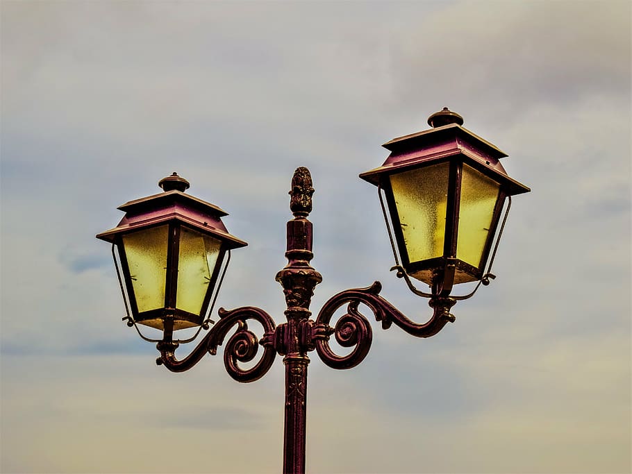lantern, light, lamps, elegant, street light, lighting equipment HD wallpaper