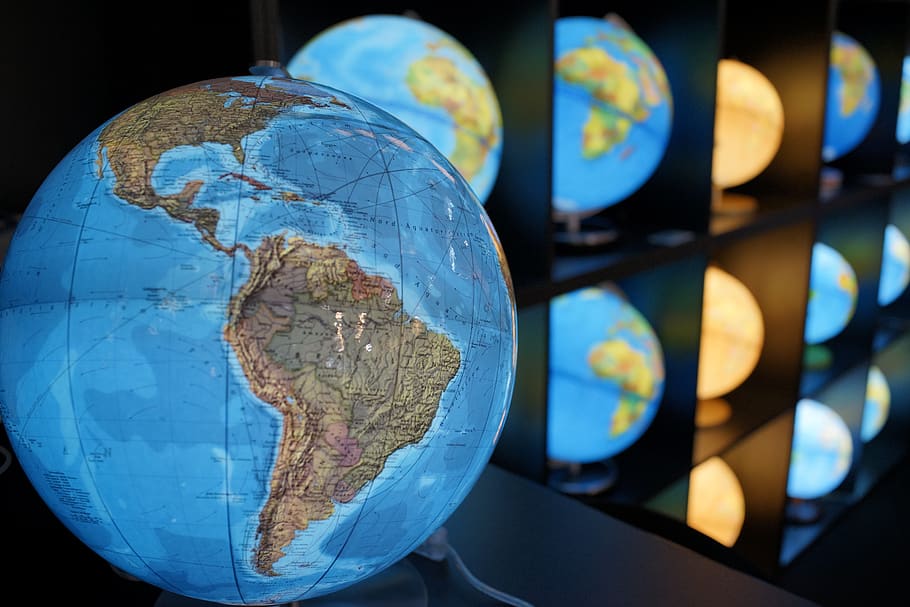 globe, spherical, ball, the universe, sphere, globe - man made object HD wallpaper