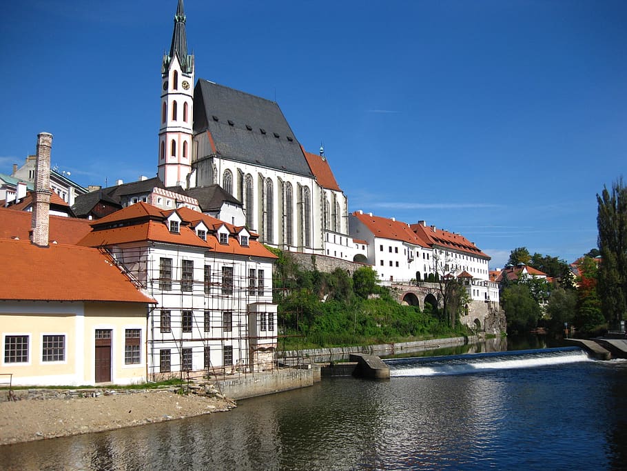 building, waters, river, bill, building exterior, architecture HD wallpaper