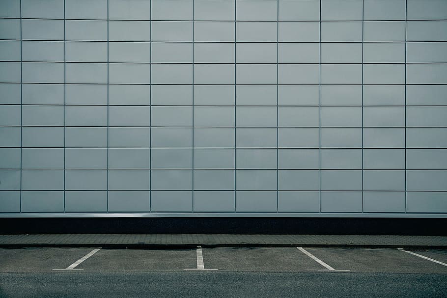 untitled, wall, lines, road, parking, gray, flooring, architecture HD wallpaper