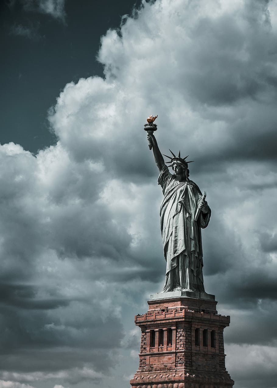 HD wallpaper Statue of Liberty, New York City, ferry, Bobby Ghoshal