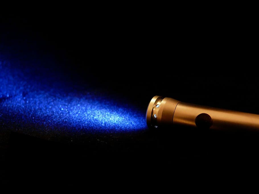 Torch, Dangerous, Object, Light, Blue, silver, iron, electricity HD wallpaper