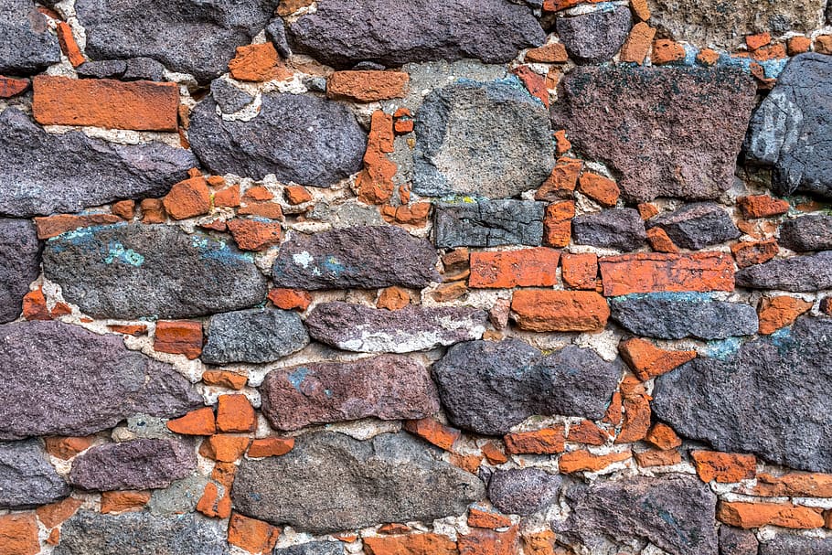 wall, stone, texture, background, structure, walls, pattern HD wallpaper
