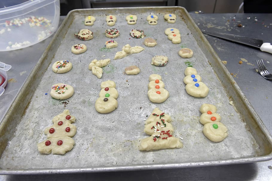 Cookies, Baking, Fresh, Pastry, Kitchen, tray, cookie sheet HD wallpaper