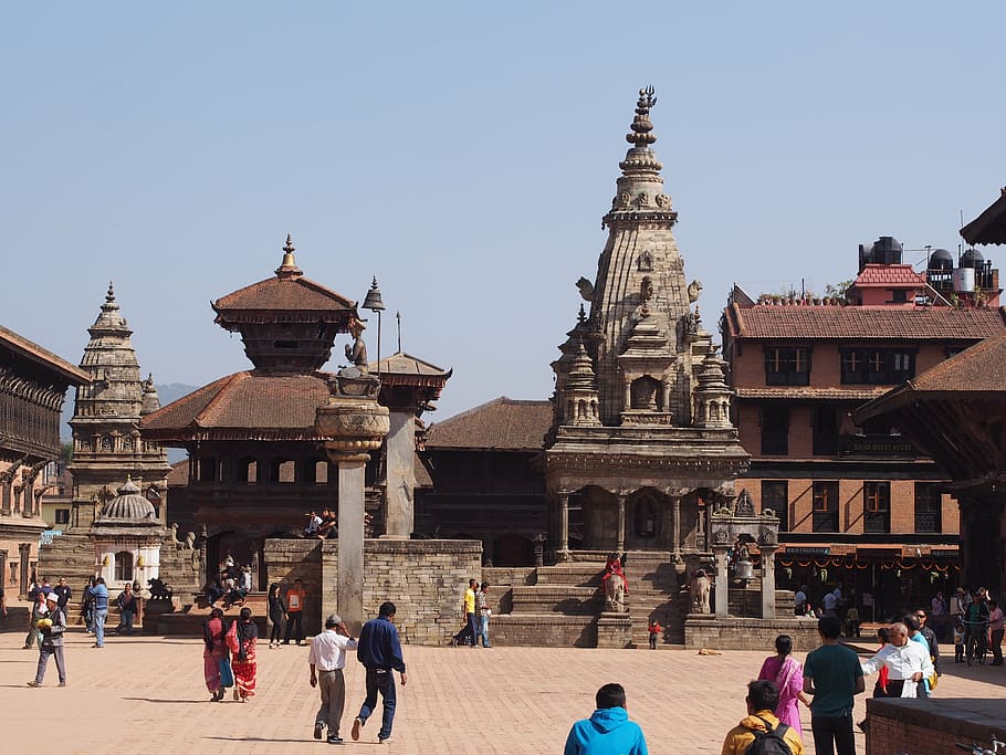 nepal, kathmandu, culture, travel, temple, heritage, hindu, HD wallpaper