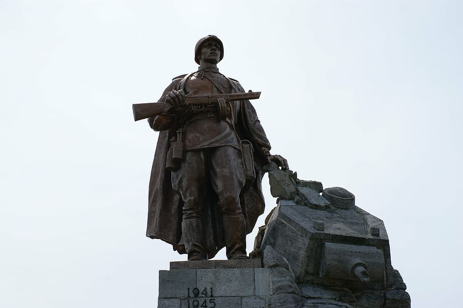 seelow, germany, monument, soviet, red army, tank, war, world HD wallpaper
