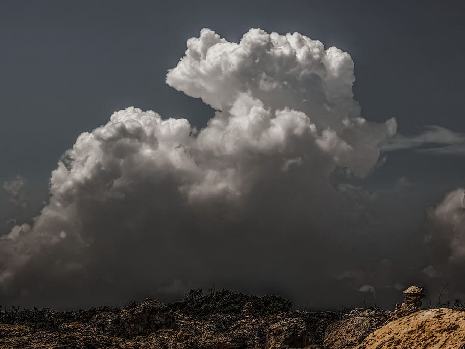 Stormy Weather, Clouds, sky, nature, dark, dramatic, cloudscape HD wallpaper