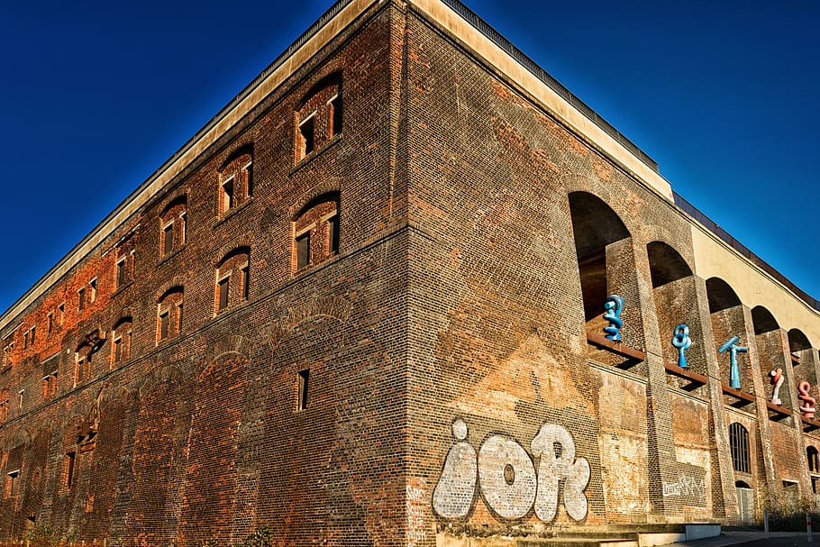 brown building ahead, Brick, Wall, Stone Wall, Masonry, bricks HD wallpaper