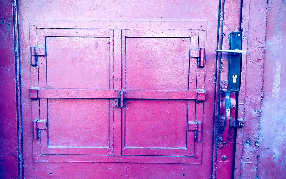 door, lock, security, secure, safety, metal, protection, entrance HD wallpaper