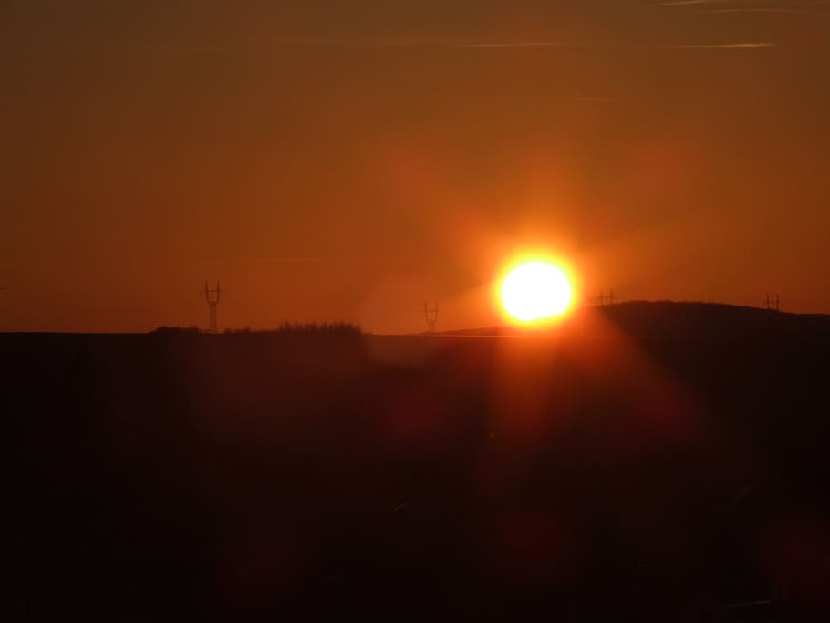 sunset, day s, sky, orange color, scenics - nature, beauty in nature HD wallpaper