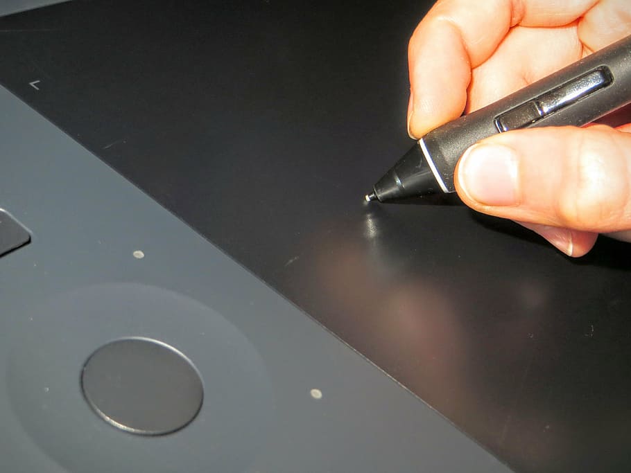 stylus, wacom, tablet, buttons, graphics, computer, web design HD wallpaper