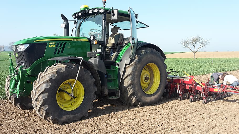 tractor, earth, machine, wheel, machinery, agricultural machinery HD wallpaper