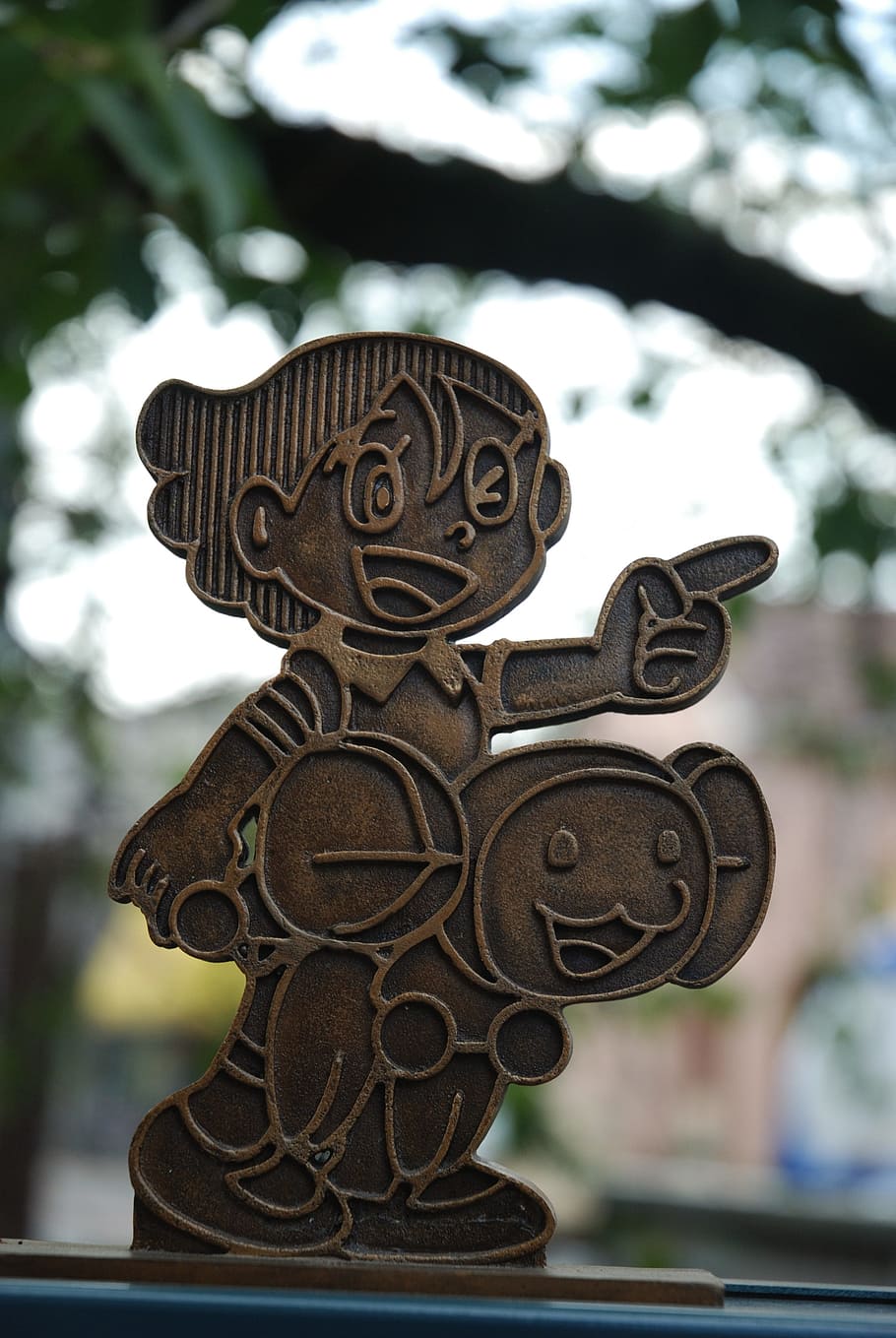 Direction, Anime, Statue, Sculpture, Art, design, decoration HD wallpaper