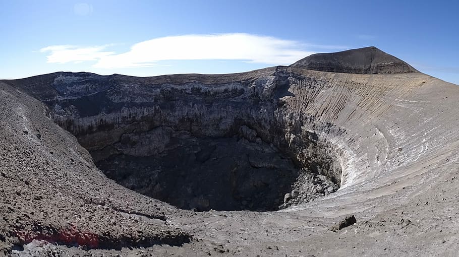 Volcano, Crater, lengai, outdoors, landscape, no people, nature HD wallpaper