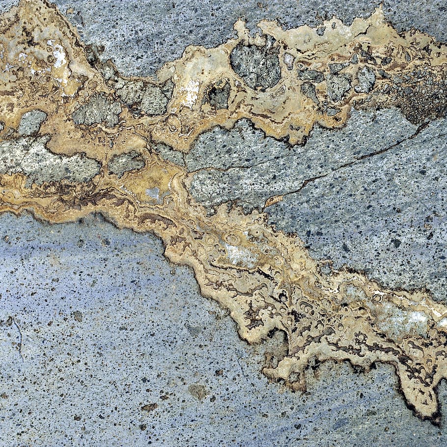 brown and gray concrete pavement, marble, pattern, gold, grey HD wallpaper